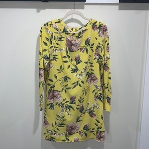 Yellow loft spring dress